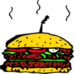 Hamburger 21 Clip Art