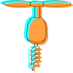 Corkscrew 14 Clip Art