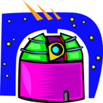 Observatory 2 Clip Art