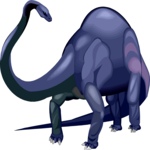 Diplodocus 2 Clip Art