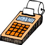 Calculator 4 Clip Art