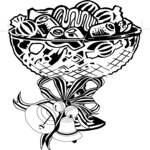 Candy Dish 1 Clip Art