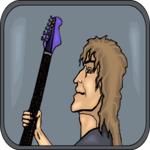 Guitarist 44 Clip Art