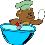 Teddy Bear - Baker Clip Art