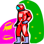 Astronaut 28 Clip Art