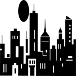 City Skyline 12 Clip Art