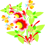 Flowers 219 Clip Art