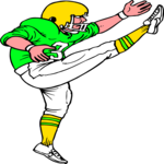 Punter 3 Clip Art