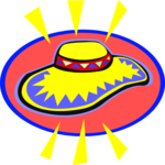 Sombrero 7 Clip Art