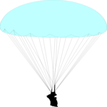 Paratrooper 2 Clip Art