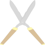 Clipping Shears 02 Clip Art