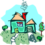 House 3 Clip Art