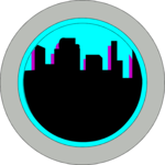 City Skyline Design Clip Art