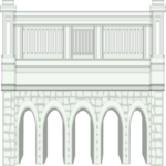 Wall with Arches Clip Art