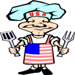 BBQ Chef Clip Art