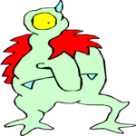 Mutant Creature 046 Clip Art