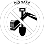 Dig Safe Clip Art