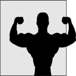 Body Builder Clip Art