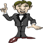 Man Pointing 17 Clip Art