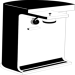 Can Opener 2 Clip Art