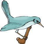 Bird Perched 94 Clip Art