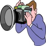 Cameraman 2 Clip Art