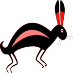 Rabbit 5 Clip Art