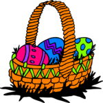Easter Basket 24 Clip Art