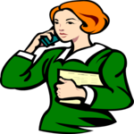 Businesswoman 08 Clip Art