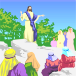 Sermon on the Mount 1 Clip Art