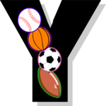 Sporty Y Clip Art