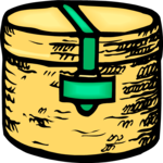 Hat Box 1 Clip Art