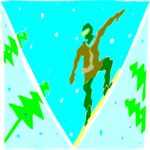 Snowboarder 42 Clip Art