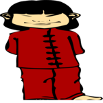 Asian Woman 1 Clip Art