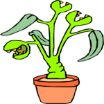 Mutant Plant 38 Clip Art