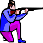 Skeet Shooting 3 Clip Art