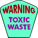Warning - Toxic Waste Clip Art
