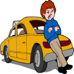 Taxi Driver 3 Clip Art