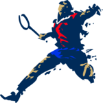 Tennis - Player 20 Clip Art