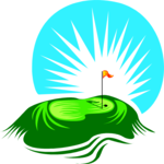 Golf - Hole 3 Clip Art