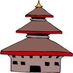 Indonesian Dwelling Clip Art