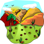 Mountains 182 Clip Art