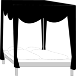 Bed 02 Clip Art