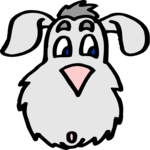 Dog - Surprised Clip Art