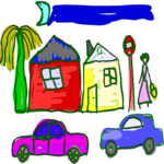 Street Scene Clip Art