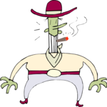 Cowboy 41 Clip Art