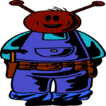 Handyman - Bug Clip Art