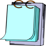 Note Pad 7 Clip Art