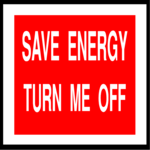 Save Energy 2 Clip Art