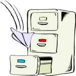 File Cabinet 18 Clip Art